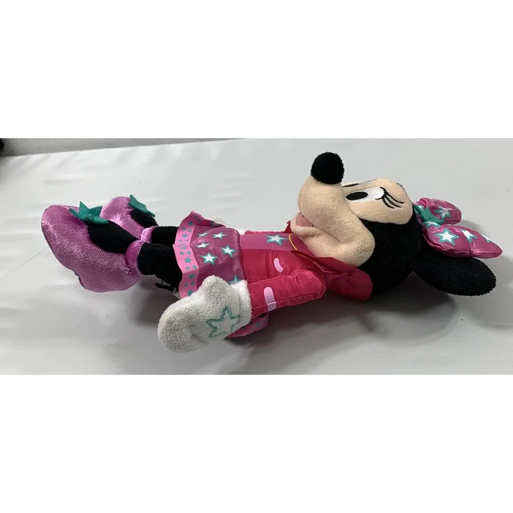 Disney Rockstar Minnie Mouse‎ in Pink Star Bow 12